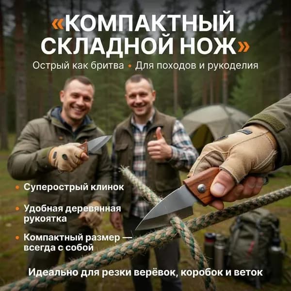 Нож рыбка универсальный