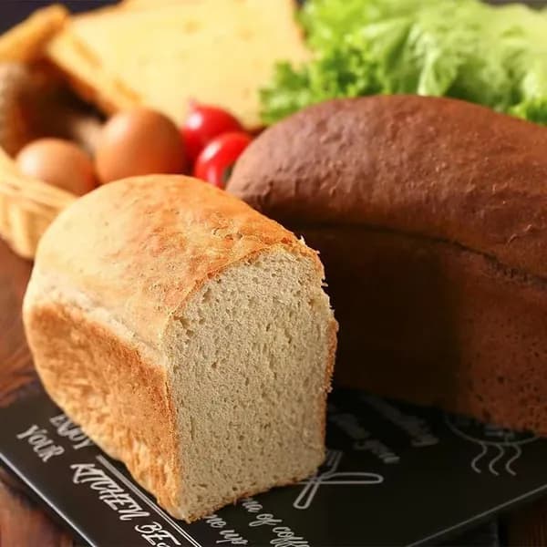 Хлеб, Русский Бородинский, из цельнозерновой муки, с гречкой и рожью, тёмный, традиционный