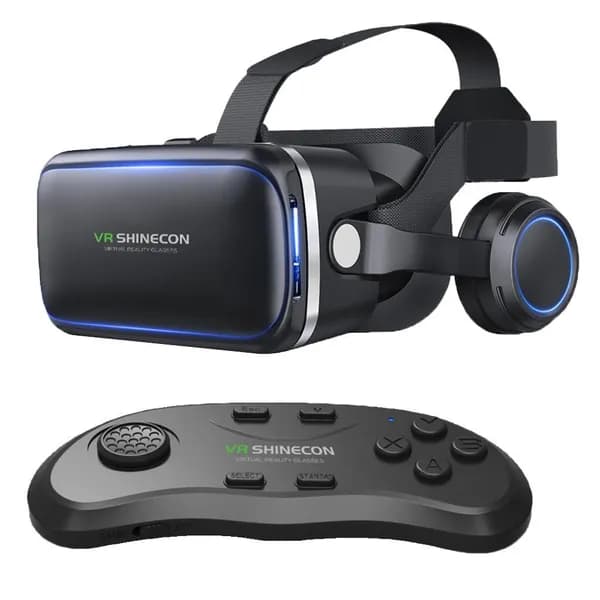 3D VR очки виртуальной реальности с геймпадом