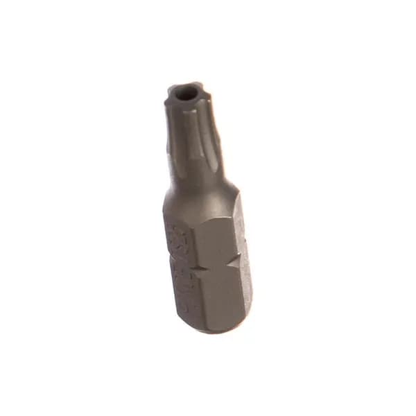 Бита Torx 1/4" пятилучевая, TS25 длина 25 мм, с отверстием, Force 12F2525