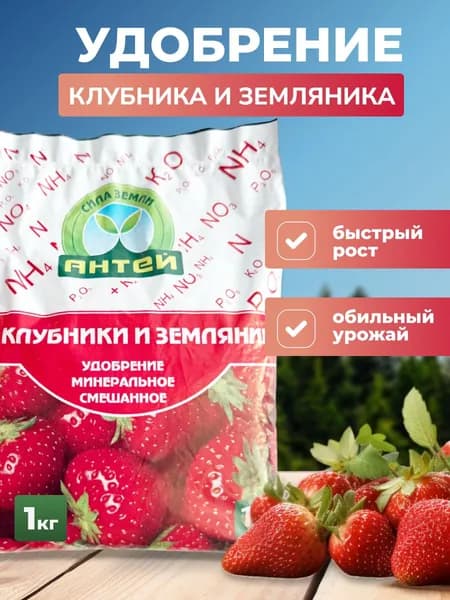 Удобрение для клубники и земляники 1 кг