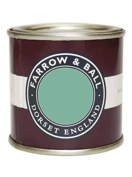 Краска для мебели и декора ультраматовая, меловая краска Farrow & Ball Estate Emulsion цвет 214 Arsenic, 100 мл