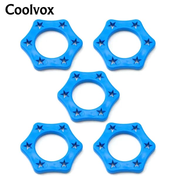 coolvox Аксессуар для микрофона студийный 5 шт. Проводной, синий