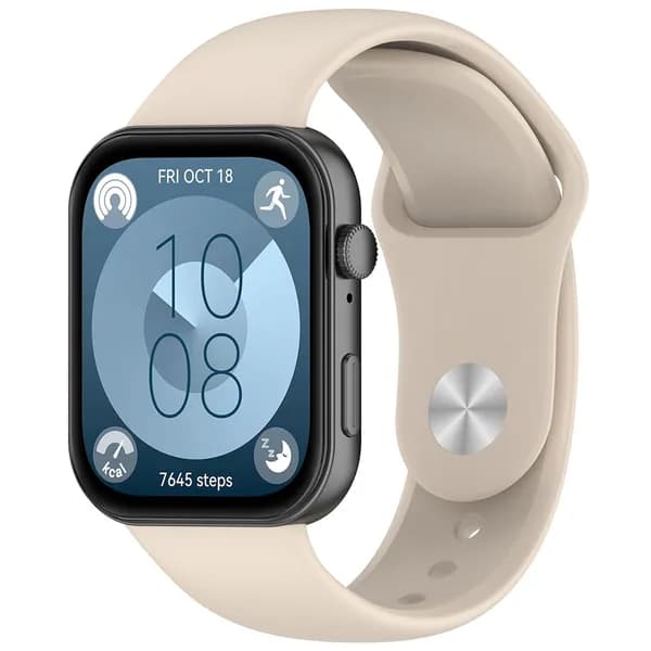 Силиконовый ремешок для Huawei Watch Fit3, цвет слоновая кость