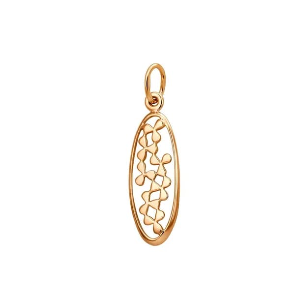 Подвес из красного золота 585 пробы 585GOLD