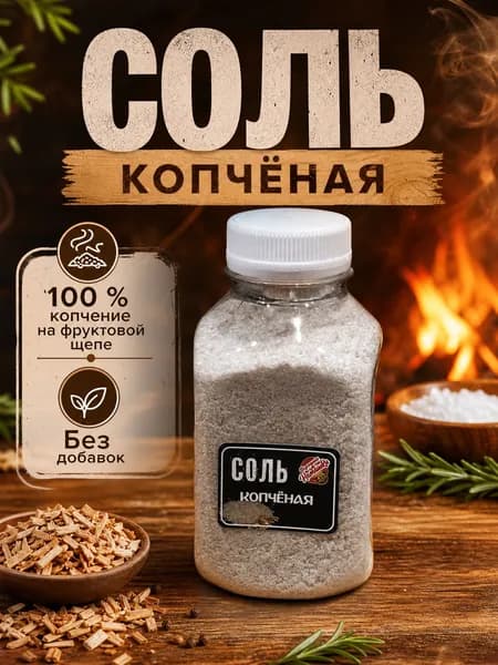 Соль копченая 360 грамм