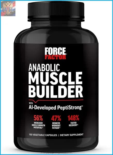 Force Factor Anabolic Muscle Builder, Добавки для поддержки наращивания мышц
