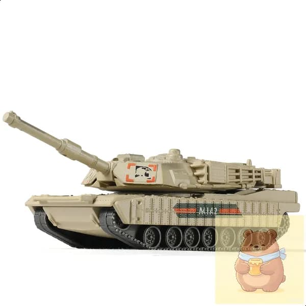 Наборы для быстрой сборки модели военного танка M1A2 SEBUNAS в масштабе 1/72, модель основного боевого танка США M1A2, подарок для детей (9 шт.)