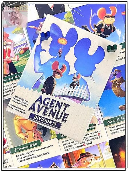 Настольная Карточная Игра Настольная Agent Avenue DLC Игра (Карточная) Новая Версия Игры
