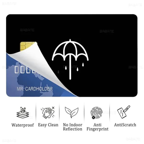 Bring Me the Horizon Бринг Ме зе Горизонт Наклейка для банковской карты