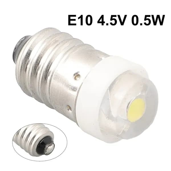 Лампочка, Цоколь:E10, 0.5 Вт, Накаливания, 1 шт.