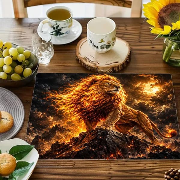Салфетка сервировочная Искусственные материалы 32x42см, 1шт.
