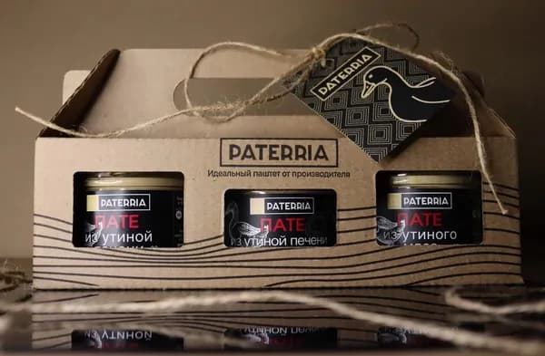 Набор PATERRIA "Утка" 270г*3 банки