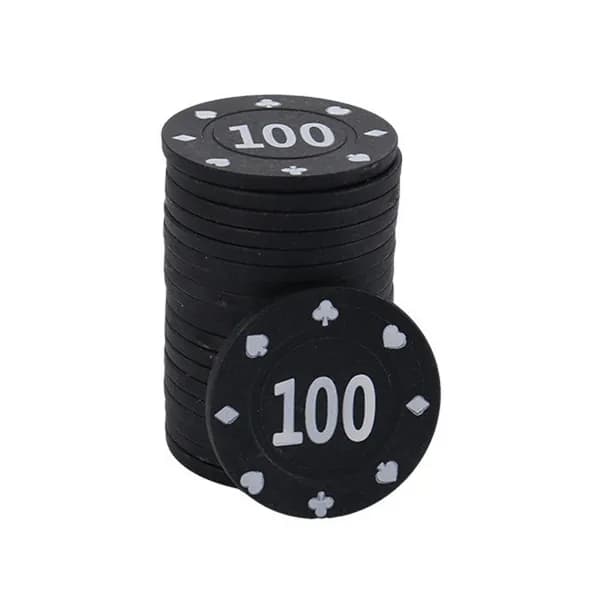 100 фишек для покера казино и азартных игр