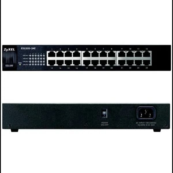 Zyxel ES1100-24E 24-портовый 10/100 неуправляемый коммутатор