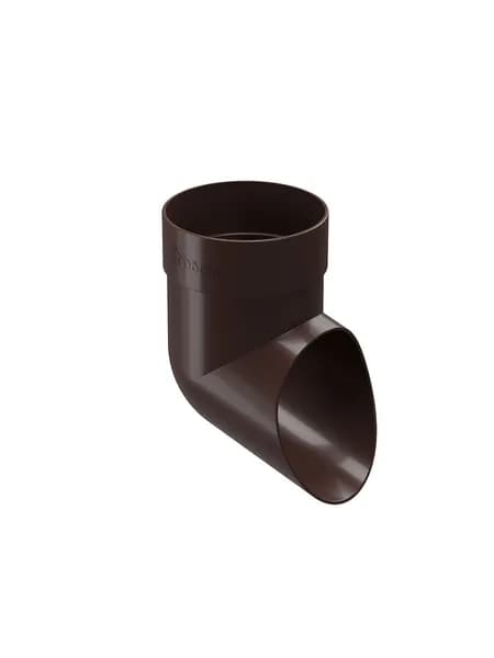Наконечник водосточной трубы Standard,Дача,Дёке, коричневый. 1шт