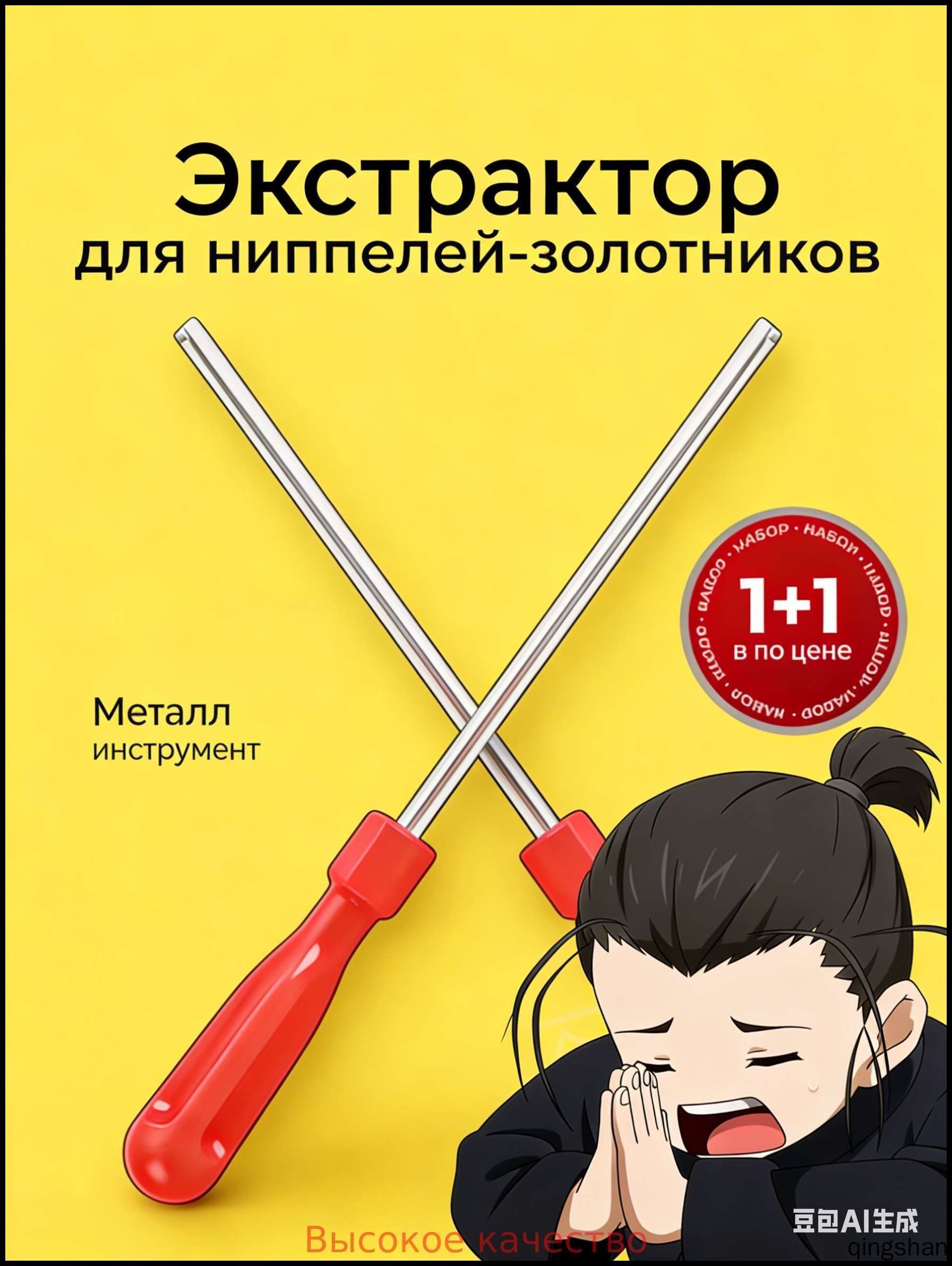 Хиты продаж 2026 годаОтвертка для установки и снятия ниппеля