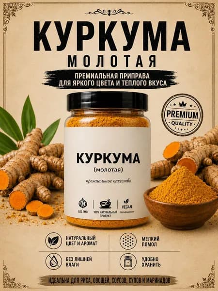 Куркума молотая 150 г