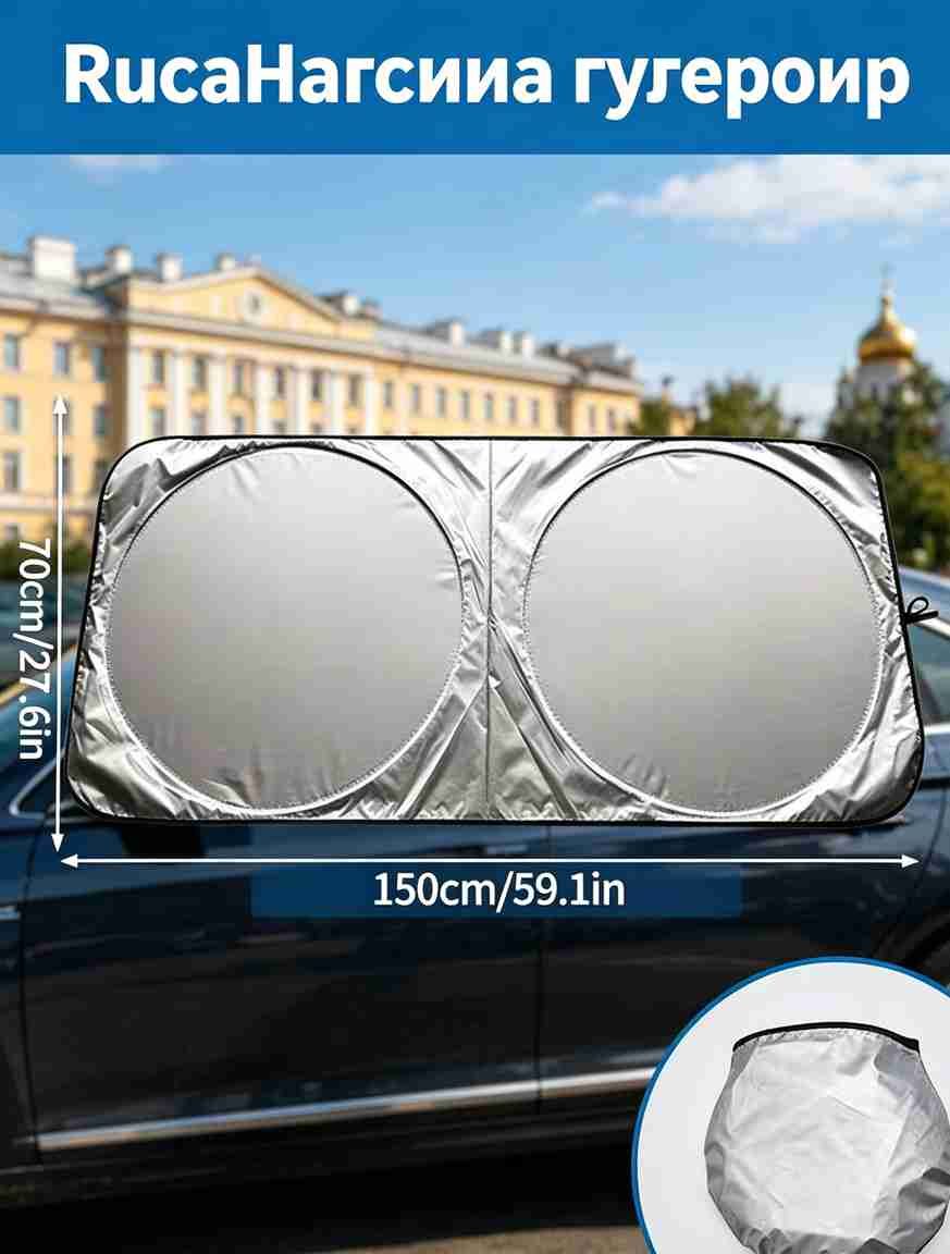 Шторка солнцезащитная, затемнение: 75%