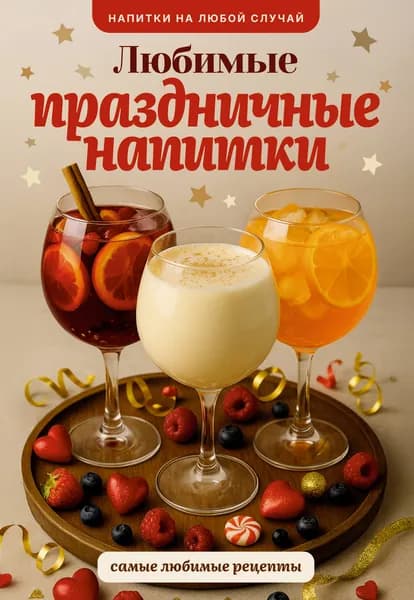 Книга Любимые праздничные напитки