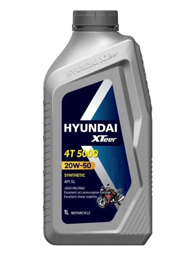Hyundai XTeer 4T 5000 20W-50 Масло моторное, Синтетическое, 1 л