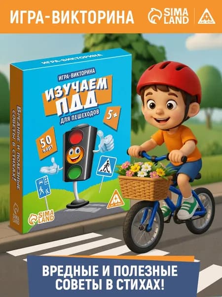 Обучающие карточки для детей / Изучаем ПДД для пешеходов