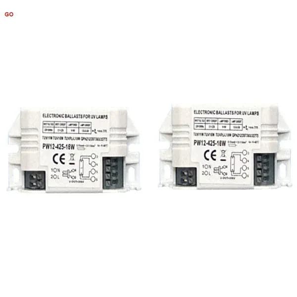 Универсальный электронный балласт 220V 18W для УФ-ламп G23, G10q, G5 / UVC-облучения.