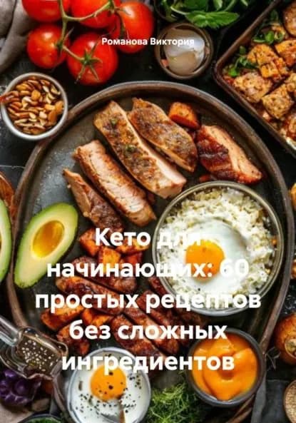 Кето для начинающих: 60 простых рецептов без сложных ингредиентов | Романова Виктория Алексеевна | Электронная книга