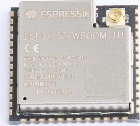 ESPRESSIF ESP32-S3-WROOM-1U-N16R8 Модуль: IoT; Bluetooth Low Energy,WiFi; наружный; SMD; Flash: 16MБ, 1шт