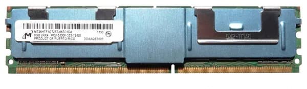 Micron Оперативная память DDR2, 667 МГц, 1 x (MT36HTF1G72FZ-667C1D4)
