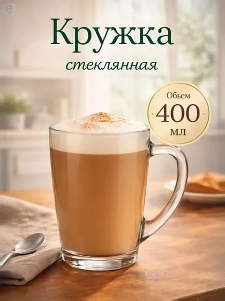 Кружка, 400 мл, 1 шт