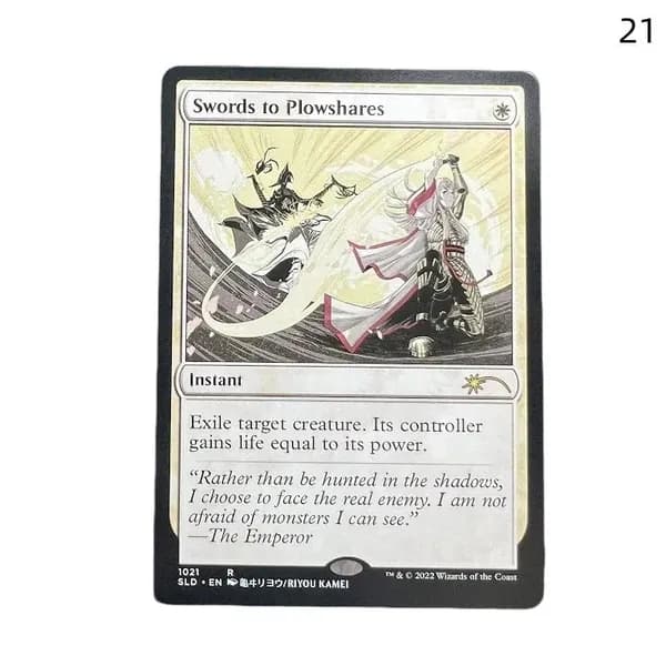 1 карта Magic The Gathering одна штука подарок прозрачные протекторы для карт mtg