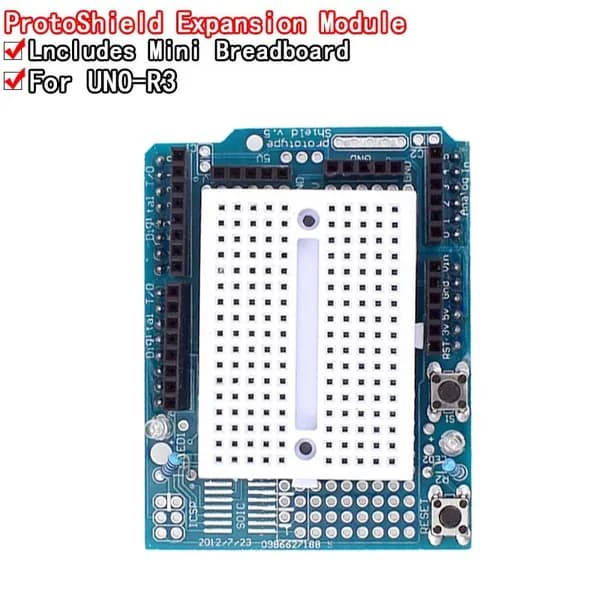 Прототип Платы Расширения UNO Proto Shield С Мини-Макетной Платой SYB-170 На базе Arduino R3 Robot Kit ProtoShield