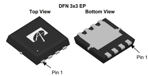 Микросхема AONR32320C N-Channel MOSFET 30V 12A DFN3x3EP