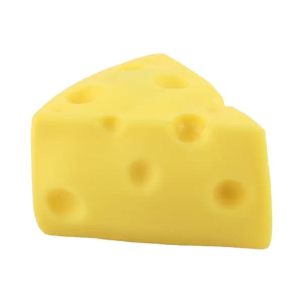 Сырный антистресс-игрушечный шарик из ТПР