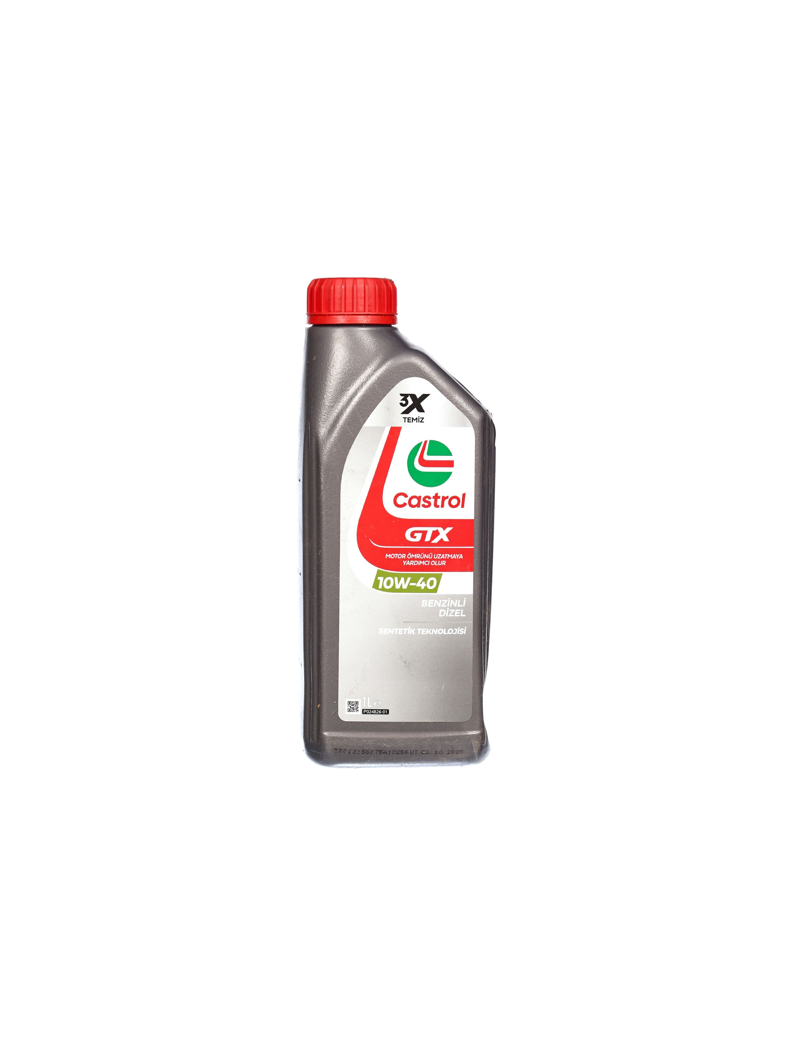 Castrol Масло моторное, Полусинтетическое, 1 л