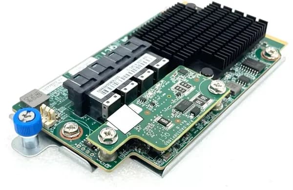 3GS5BMA00L0 + 3HS5B1B0000 QCT Комплект контроллер Raid PCIe3.0x8 S5B D52B QS3516 SAS ID 12Gbs 16 ports QS-3516 Mezzanine DAS5BZBAECO + DA0S5BPI8B0