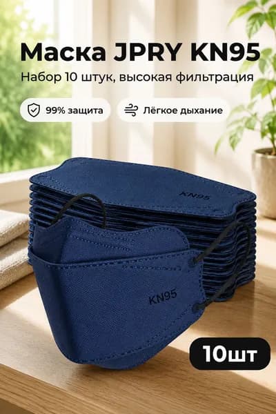 Респиратор профессиональный, FFP3, 10 шт.
