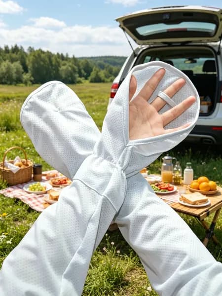 Спортивный компрессионный нарукавник