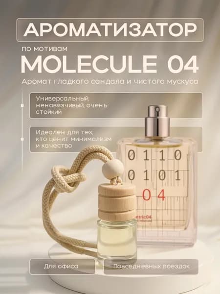 Ароматизатор автомобильный, Molecula 04, 5 мл