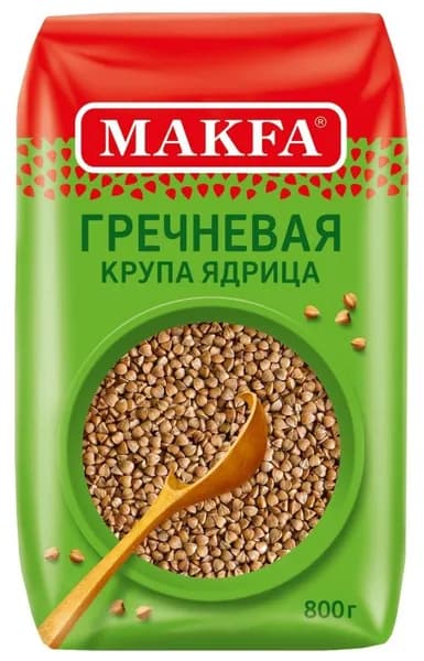 Makfa Крупа гречневая ядрица, 800 г