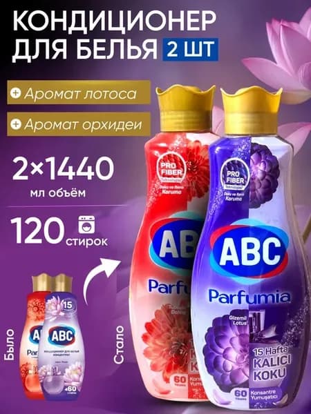 Кондиционер для белья Parfumia авс парфюмированный красный