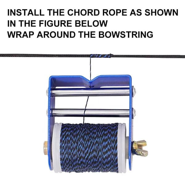 Тетива для стрельбы из лука, приспособление для подачи ниток, регулируемое натяжение, аксессуары для тетивы для блочного лука, изогнутый лук