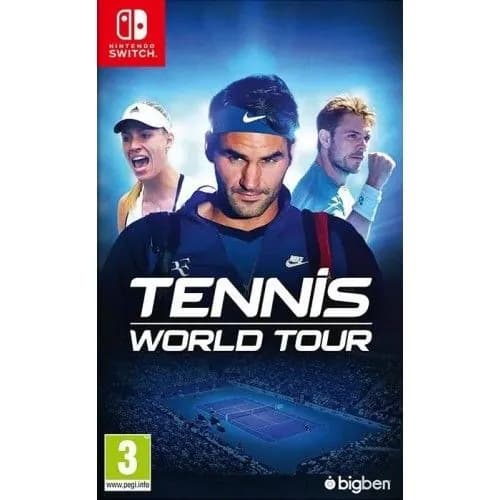 Tennis World Tour (русские субтитры) (Nintendo Switch)