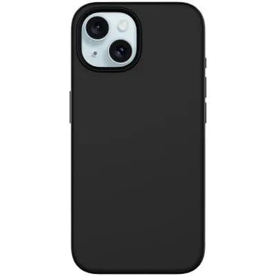 Чехол Stellarway Case with MagSafe для Apple iPhone 15 Pro, силикон, черный