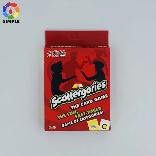 Scattergories The Card Game Скаттергорис карточная игра
