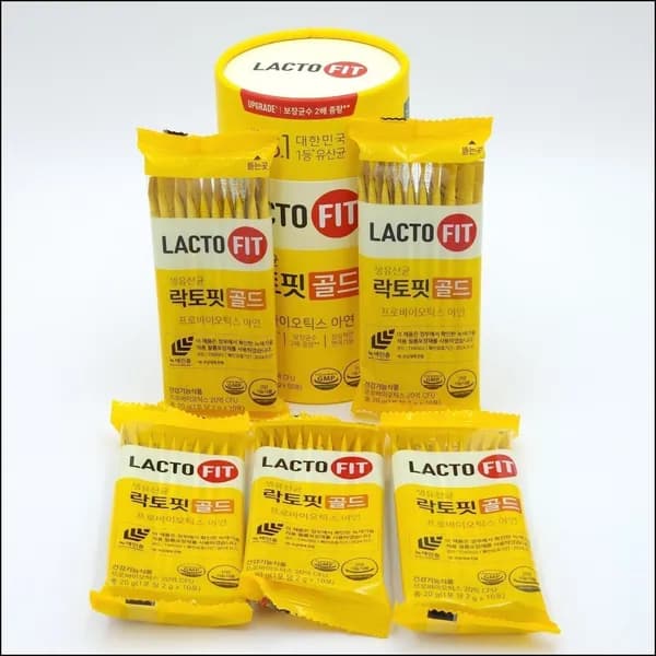 Растворимый напиток с содержанием синбиотиков и пробиотиков Lacto-Fit Probiotics Gold пор. саше, 2 г, 50 шт.