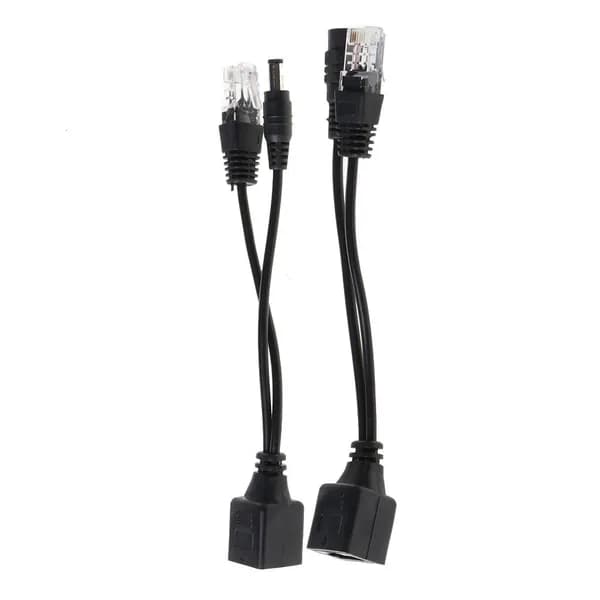 POE-адаптер RJ45 с питанием, Черный