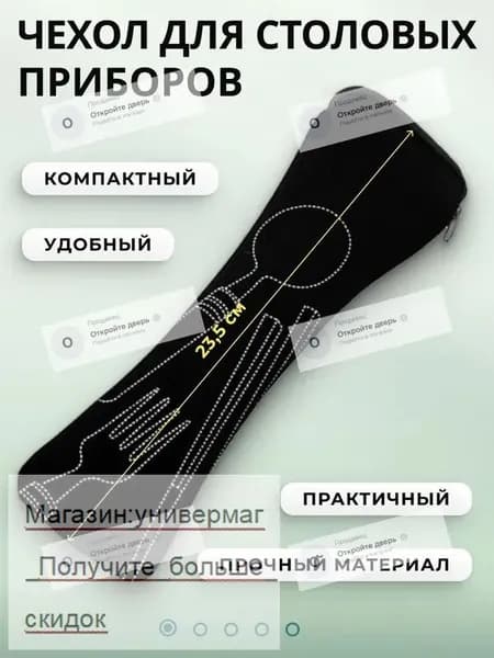 Набор столовых приборов походный1