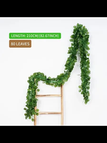 Искусственная лоза 2.1 м, 80 листьев, цвет 80leaves-D